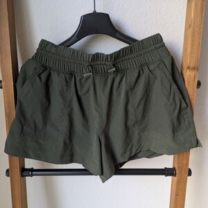 YPBmotionTREK Women's Dark Green Athletic Shorts - Size M
